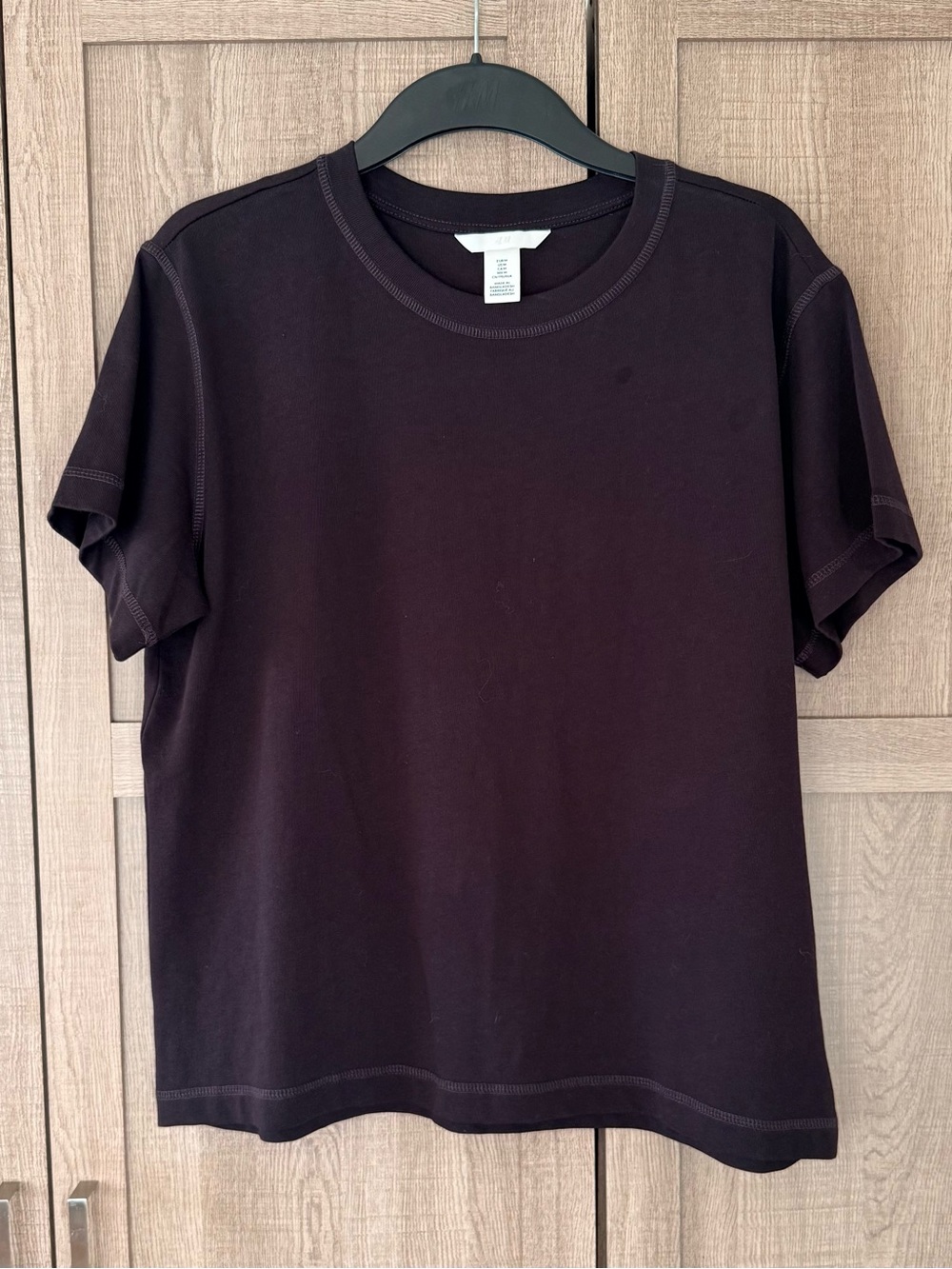 H&M Short Sleeve Crew Tee - Black SZ.M